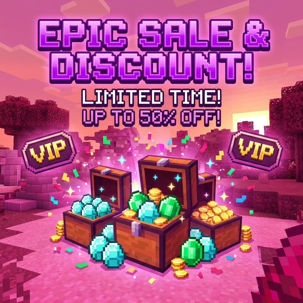 ¡50% de descuento en rangos VIP!